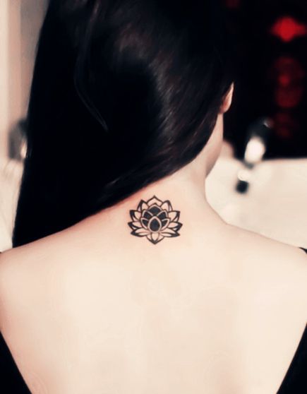 Best 50 Pretty Small Tattoo Designs for Girls | Girl neck tattoos .