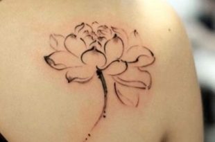 12 Beautiful Lotus Tattoo Designs for Girls - Pretty Desig