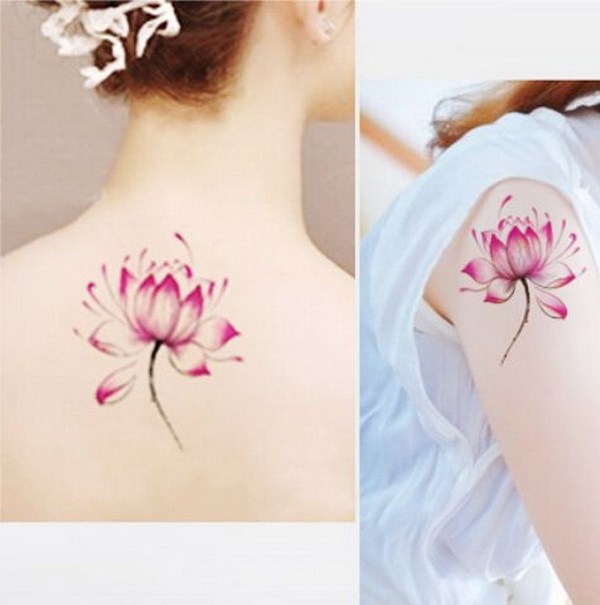 55 Pretty Lotus Tattoo Designs – Page 37 – Foliver bl