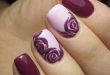 50 Rose Nail Art Design Ideas | Nails | Rose nail art, Nail .