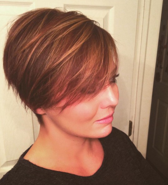 18 Beautiful Short Hairstyles for Round Faces - Pretty Desig