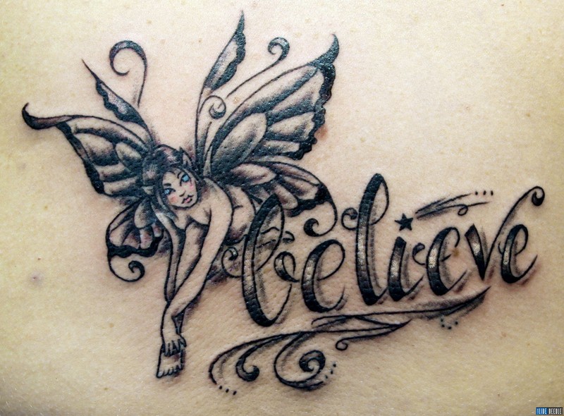 Butterfly Fairy Tattoo Designs - A Beautiful Tattoo Design - Vin Zi