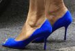 9 Best Blue Peep Toe Pumps - Pretty Desig