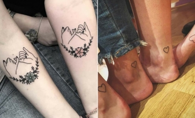 63 Cute Best Friend Tattoos for You and Your BFF | StayGl