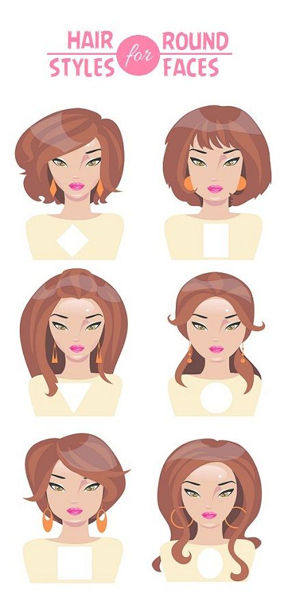 25 Best and Suitable Hairstyles for Round Face Shapes of Women .