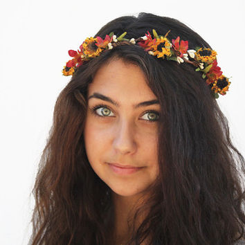 Best Fall Flower Crown Products on Wane
