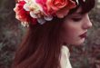15 Best Hairstyles with Flower Wreaths for Fall | Couronne de .