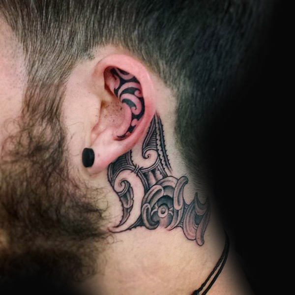 Top 101 Best Ear Tattoo Ideas - [2020 Inspiration Guid