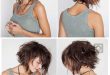 Short Messy Bob Haircuts | Thick hair styles, Medium hair styles .