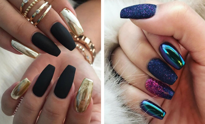 21 Trendy Metallic Nail Designs to Copy Right Now | StayGl