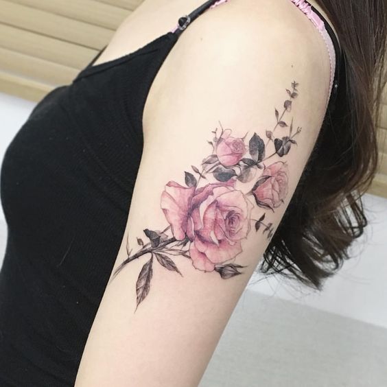 Best Rose Tattoos Designs for Women