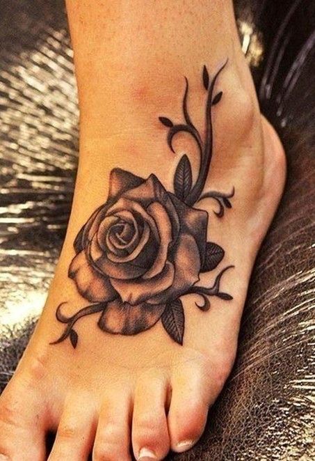 55 Best Rose Tattoos Designs - Best Tattoos for Women | Tattoos .