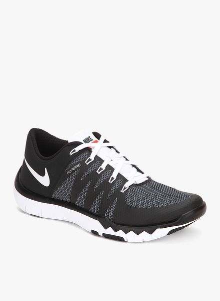Nike Free Trainer 5.0 V6 Black Running Shoes On LooksGud.in #Nike .