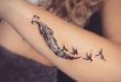 Best tattoo arm bird girls Ideas #tattoo | Girl arm tattoos .