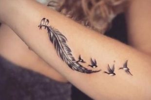 Best tattoo arm bird girls Ideas #tattoo | Girl arm tattoos .