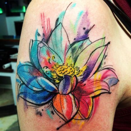 12 Best Watercolor Tattoo Designs for the Week (mit Bildern .