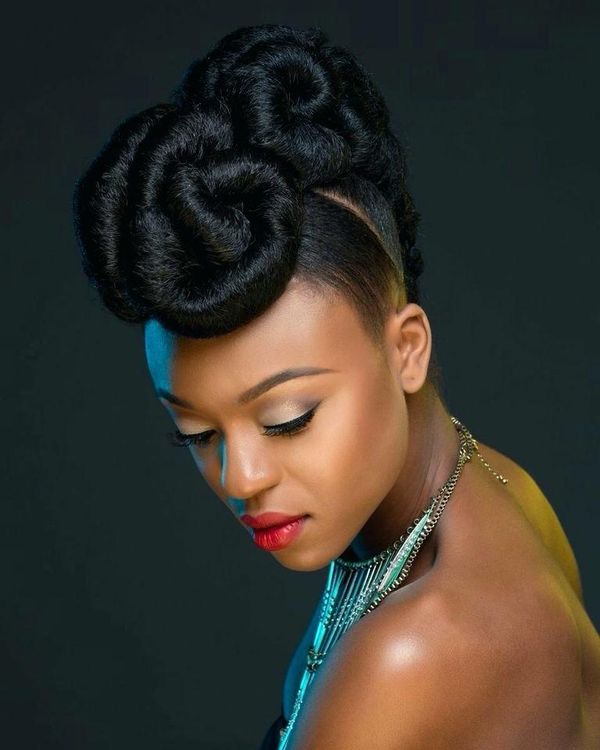 Updos for Black Hair: Best Updo Hairstyles for Black Women (April .