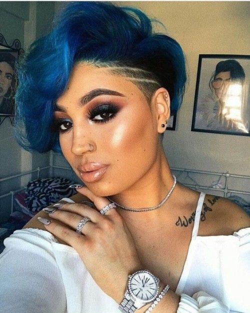 56 Gorgeous Light Blue Hairstyles for Black Women | Weave .