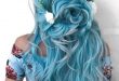 42 Elegant Blue Bridal & Wedding Hairstyles for 2018 | Cool hair .