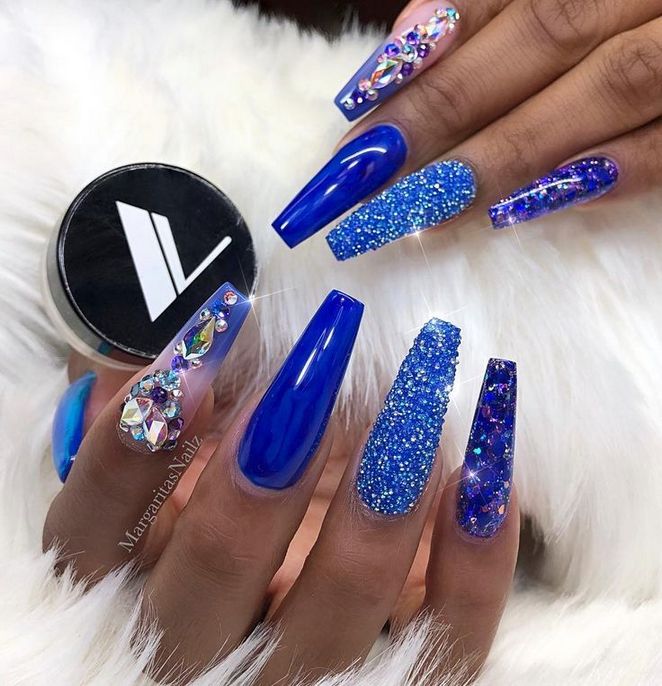 Get The Scoop On Blue Nail Designs Royal Coffin Before You're Too .
