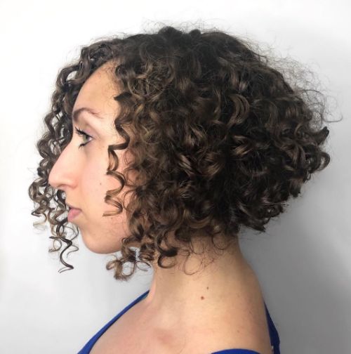 50 Newest Curly Bob Hairstyles | JULIE IL SAL