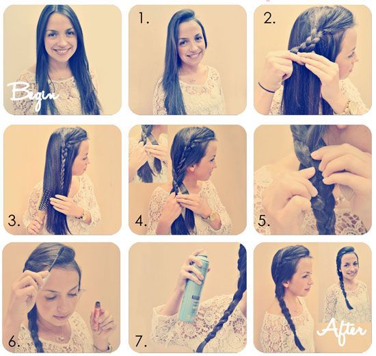 tutorials #braided #designs #pretty #braid #make #boho #hair #must .