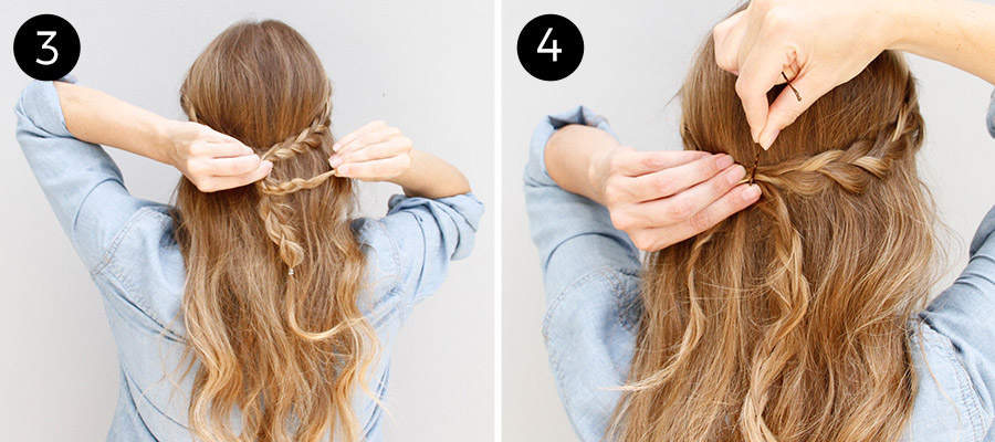 Wear This Hair: Boho Braided Hairstyle How-To - Mo