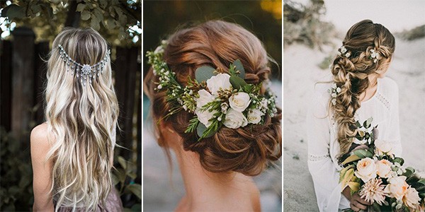 20 Boho Chic Wedding Hairstyles for Your Big Day - EmmaLovesWeddin