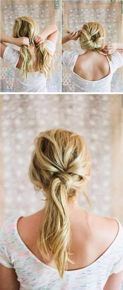 16 Boho Twisted Hairstyles and Tutorials | Twist ponytail, Hair .