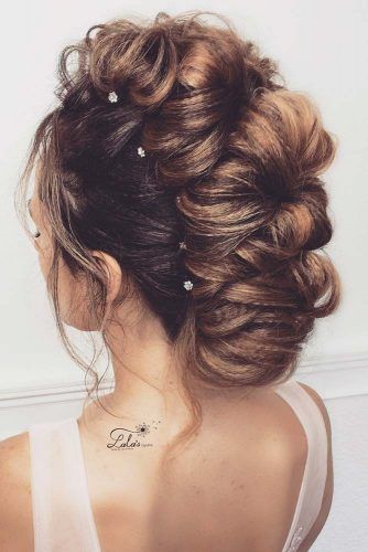 38 Looks With A Faux Hawk For The Bold | Long hair wedding styles .