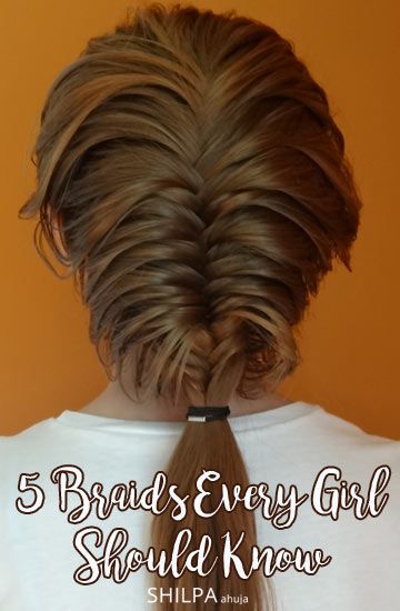 Hairstyle Step by Step Tutorials: 5 Braids Every Girl Should Know .