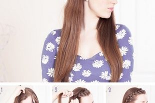 15 Braided Bangs Tutorials: Cute, Easy Hairstyles - Pretty Desig