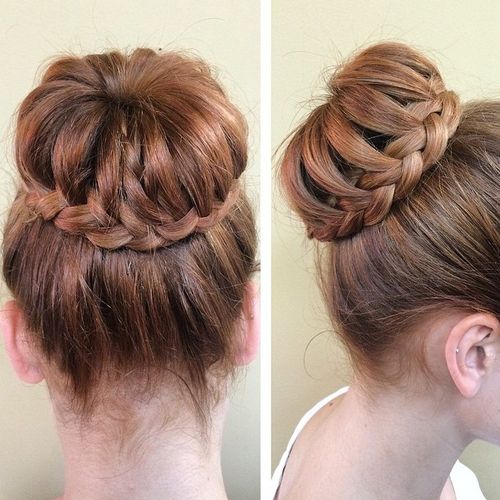 NEW FASHION HAIR STYLE: Best 35 Braided Buns Re-inventing the .