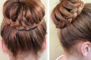 35 Braided Buns Re-inventing the Classic Sty