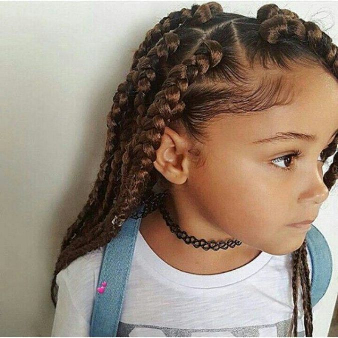 Top 10 Cutest Hairstyles for Black Girls in 2020 | Braids for long .