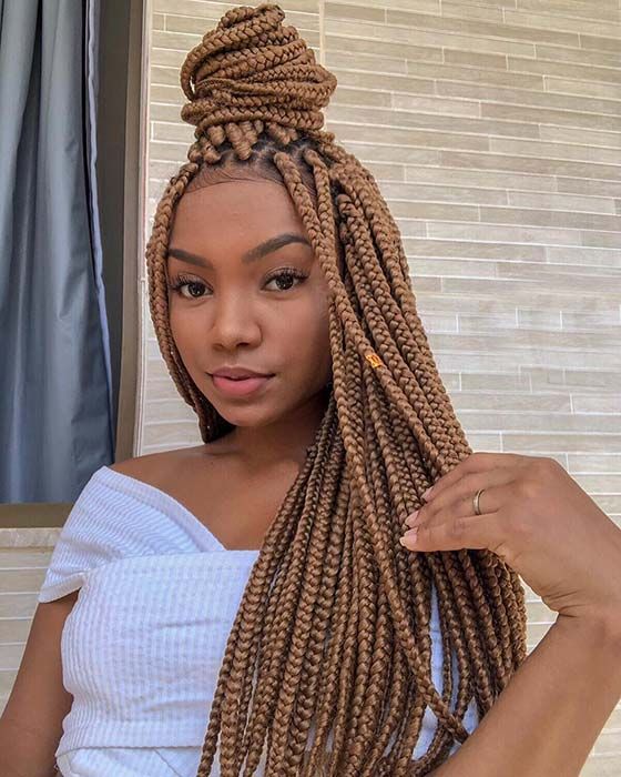 23 Trendy Ways to Wear Individual Braids This Season | Individual .