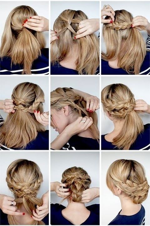 Braided Updo Hairstyles With Tutorials