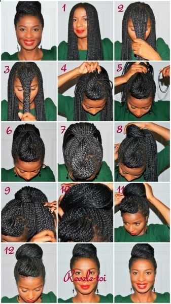21 Awesome Ways To Style Your Box Braids And Locs | Natural hair .