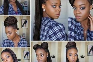 61 Beautiful Micro Braids Hairstyles | Micro braids hairstyles .