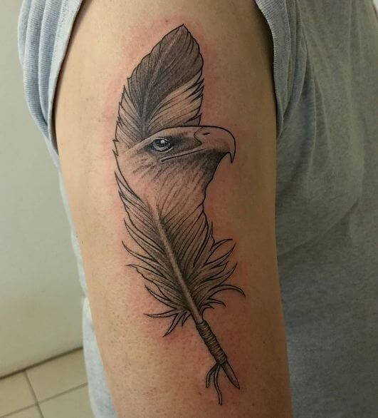 Breathtaking Feather Tattoo Designs