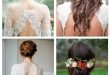 35 Beautiful Fall Wedding Hairstyles | HappyWedd.c