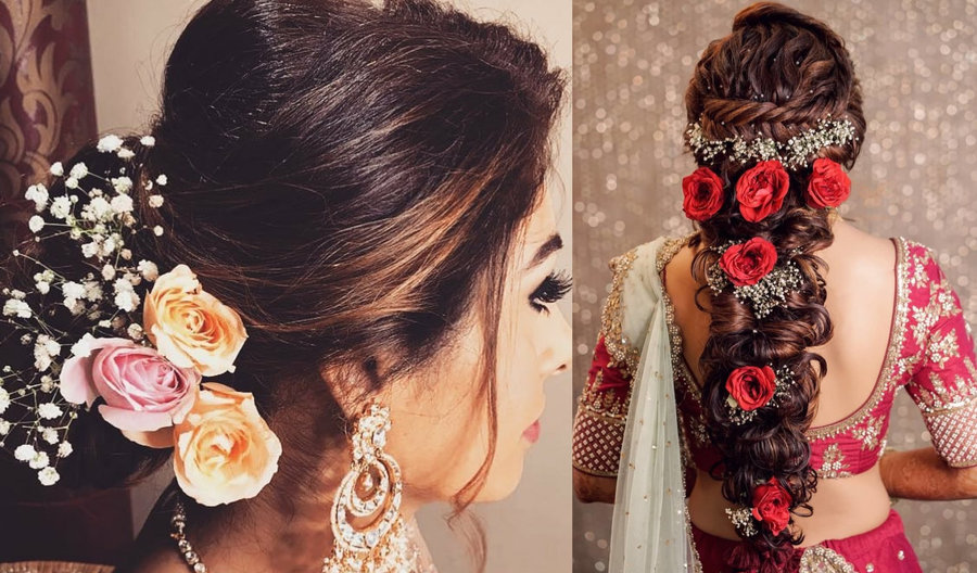 11+ Best Bridal Hairstyles with Roses for a Glam Bridal Hairdo .