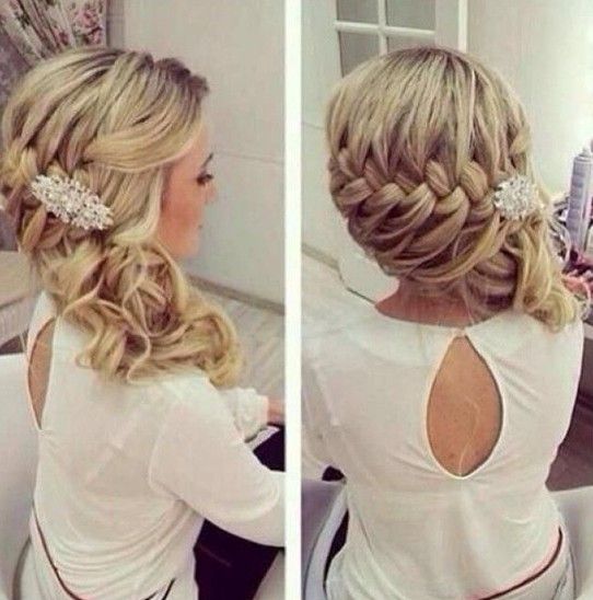 16 Glamorous Bridesmaid Hairstyles for Long Hair - Pretty Desig