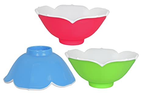 Amazon.com: Set of 3 Summer and Spring Color Bowls - Bright and .
