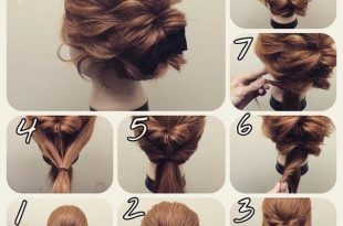 18 Pretty Simple Bun Hairstyles Tutorials 2020 - Pretty Desig