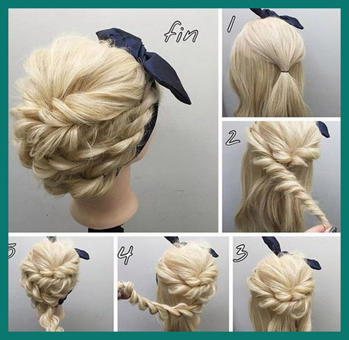 Updo Hairstyles Tutorial 271183 Easy Tutorial for Rope Braided .