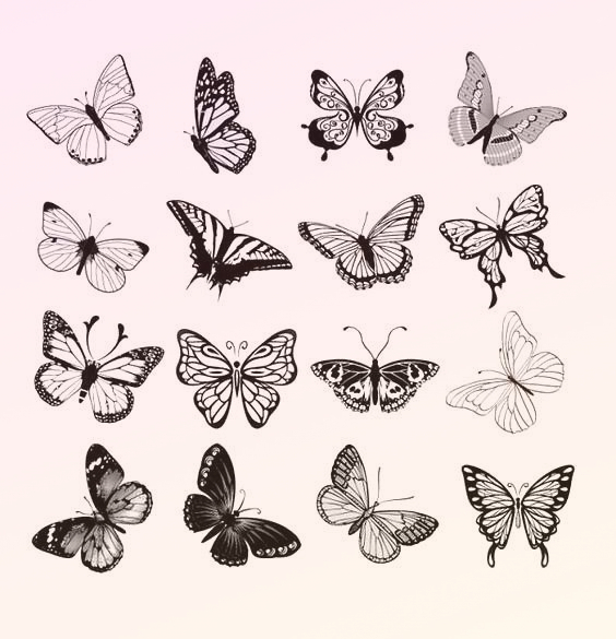 Small Butterflies Tattoo Design – Perfect life sty