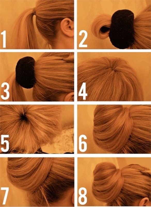 How to Do a Messy Bun with Long Hair: 4 Bun Styles | Updo .