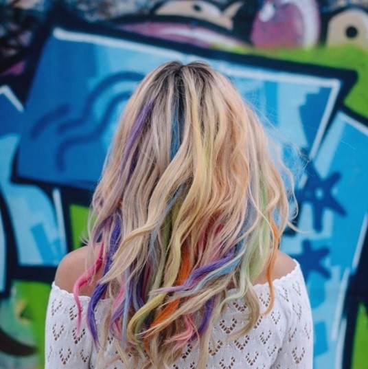 Hair chalking: 8 rainbow hair chalk ideas you're gonna want to t