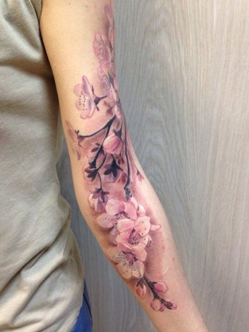 Cherry Blossom Tattoo Meaning | herinterest.co